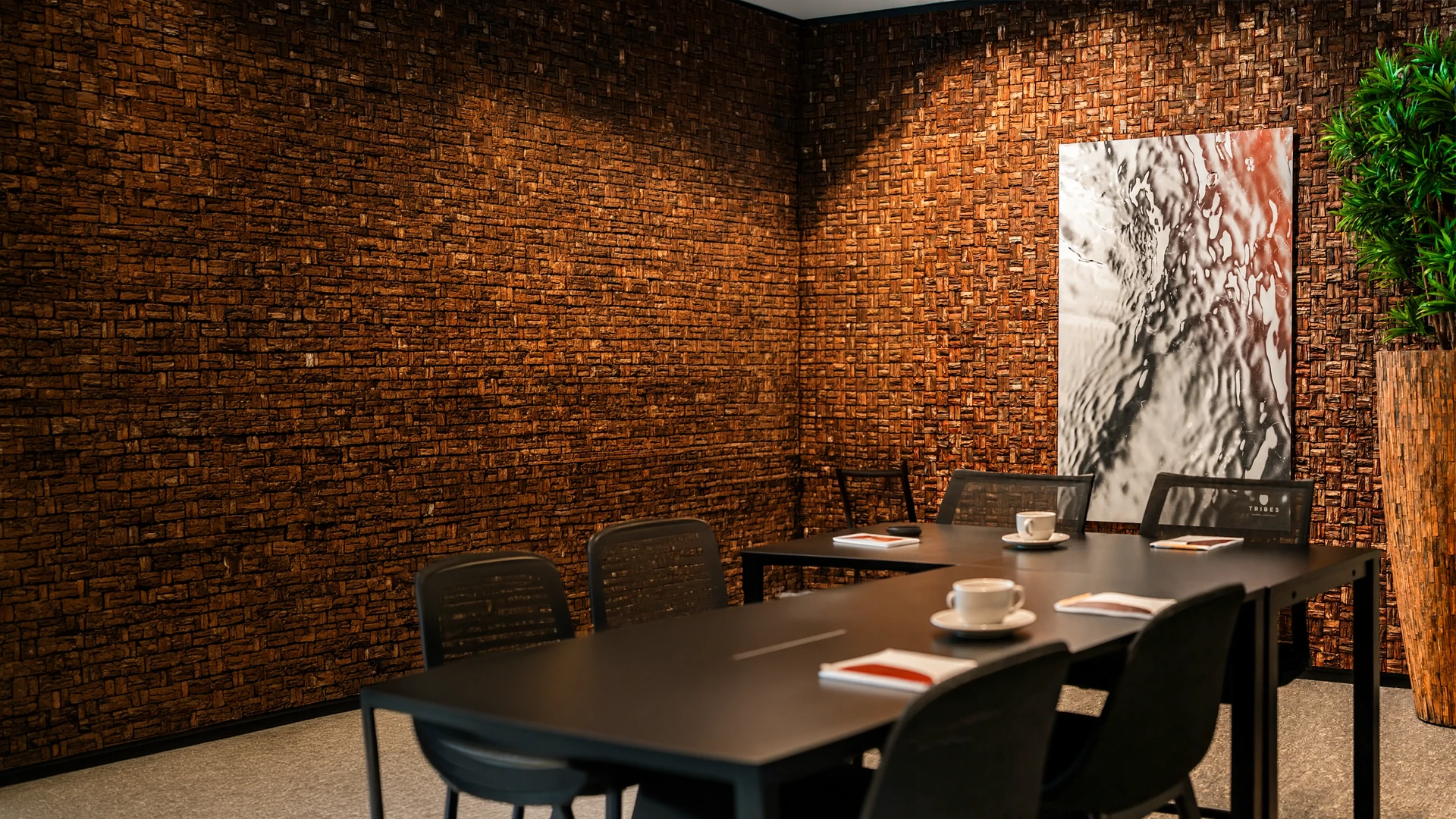 Fresh coffee at Tribes meeting rooms